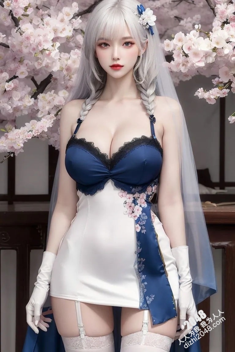 Cosplay女神Kaori的旗袍诱惑：极致魅惑的东方古典美(24)