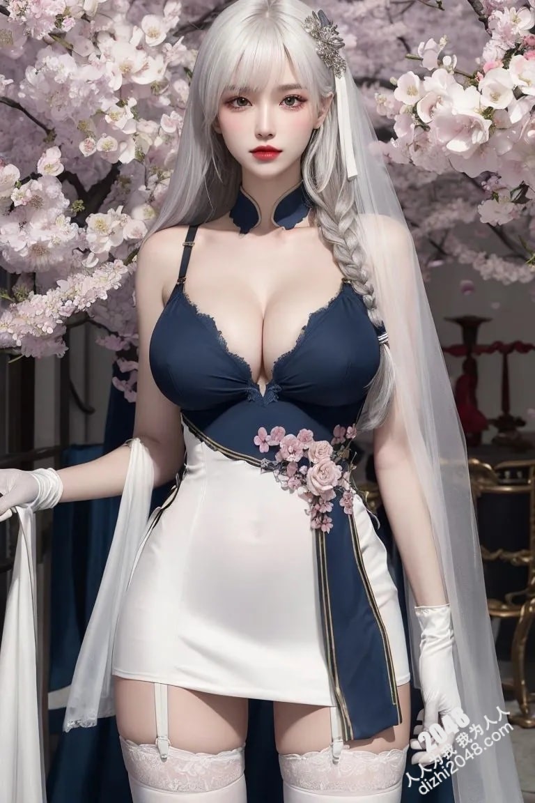 Cosplay女神Kaori的旗袍诱惑：极致魅惑的东方古典美(22)