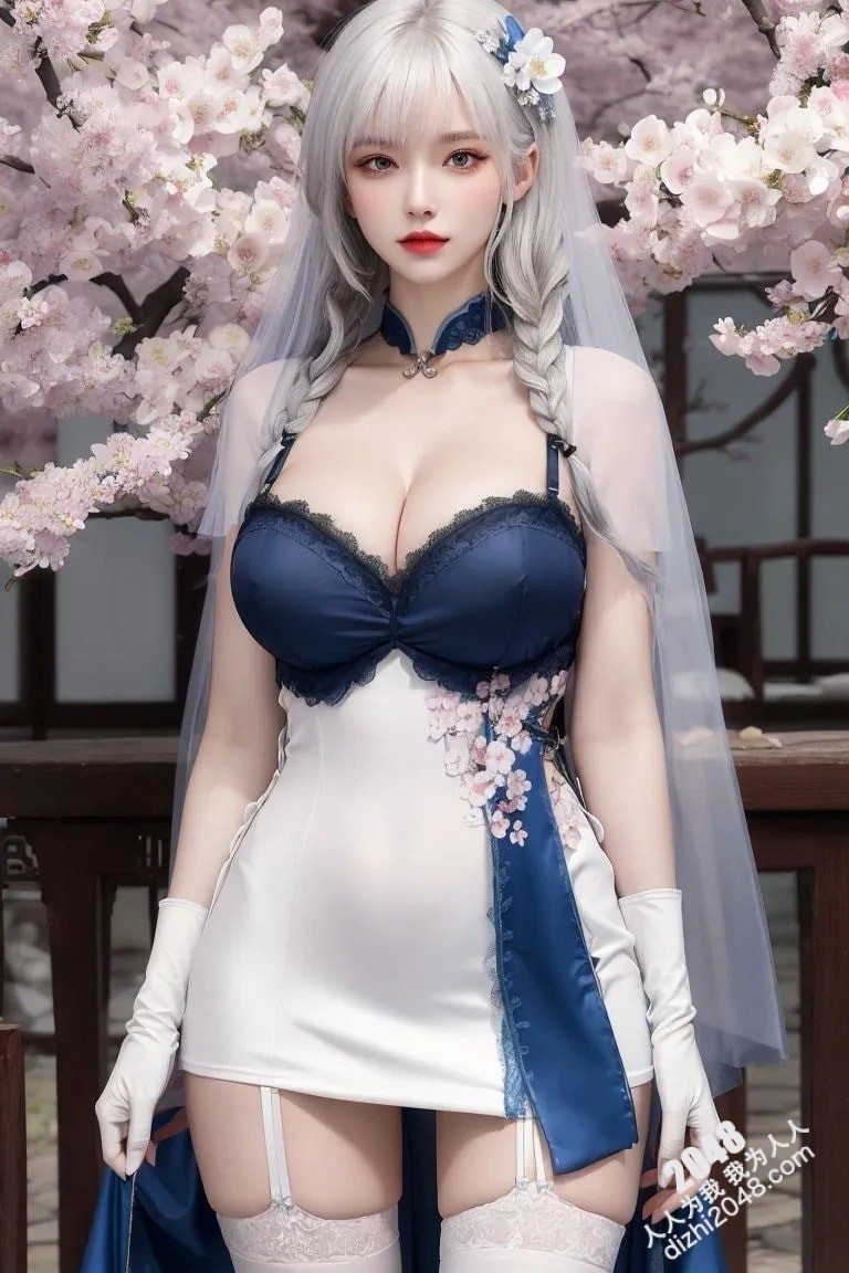 Cosplay女神Kaori的旗袍诱惑：极致魅惑的东方古典美(29)