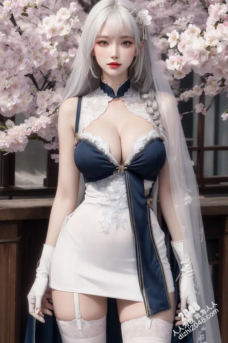 Cosplay女神Kaori的旗袍诱惑：极致魅惑的东方古典美(30)