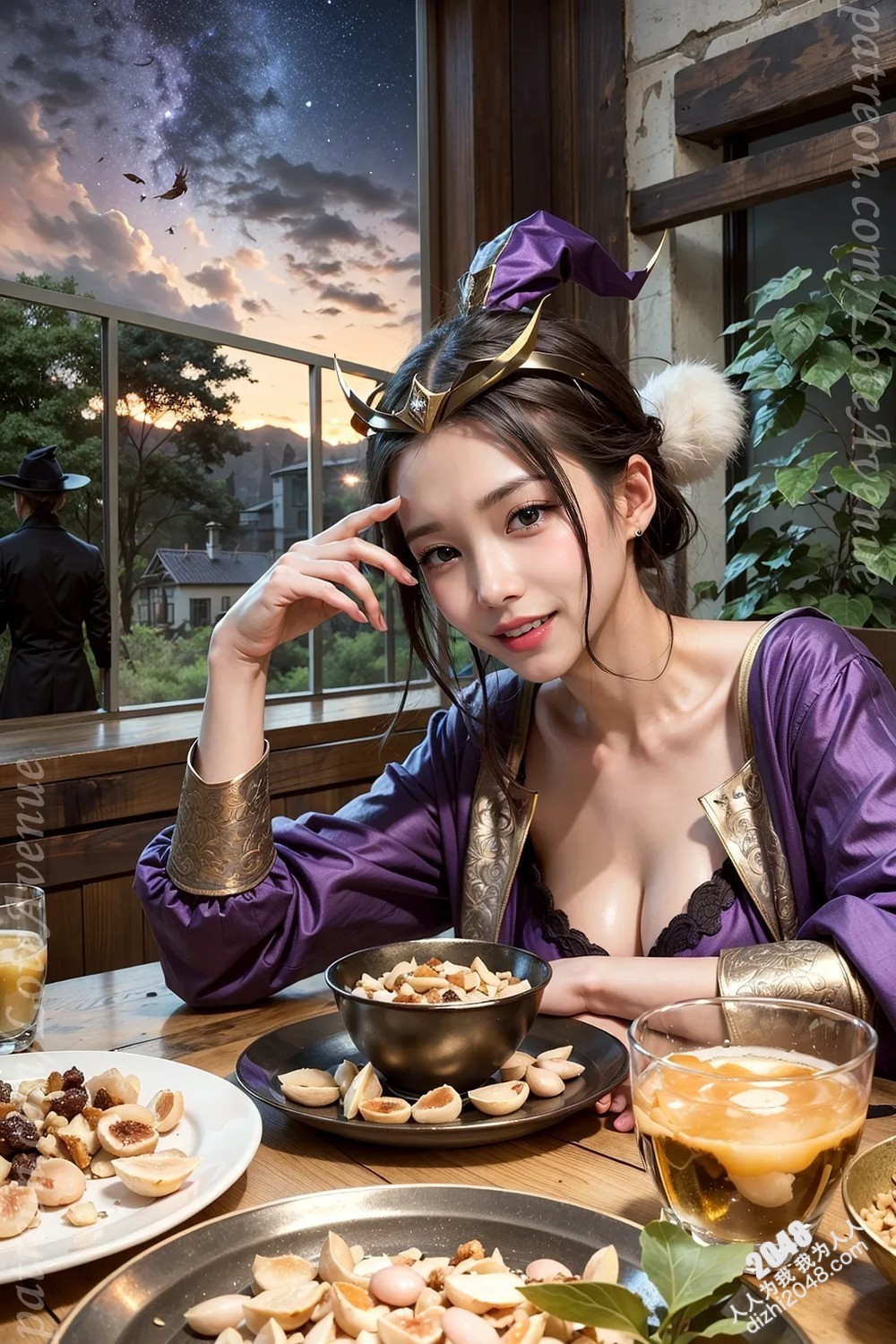 Rurina魅惑女巫Cosplay：洛特大陆的禁忌之恋(40)