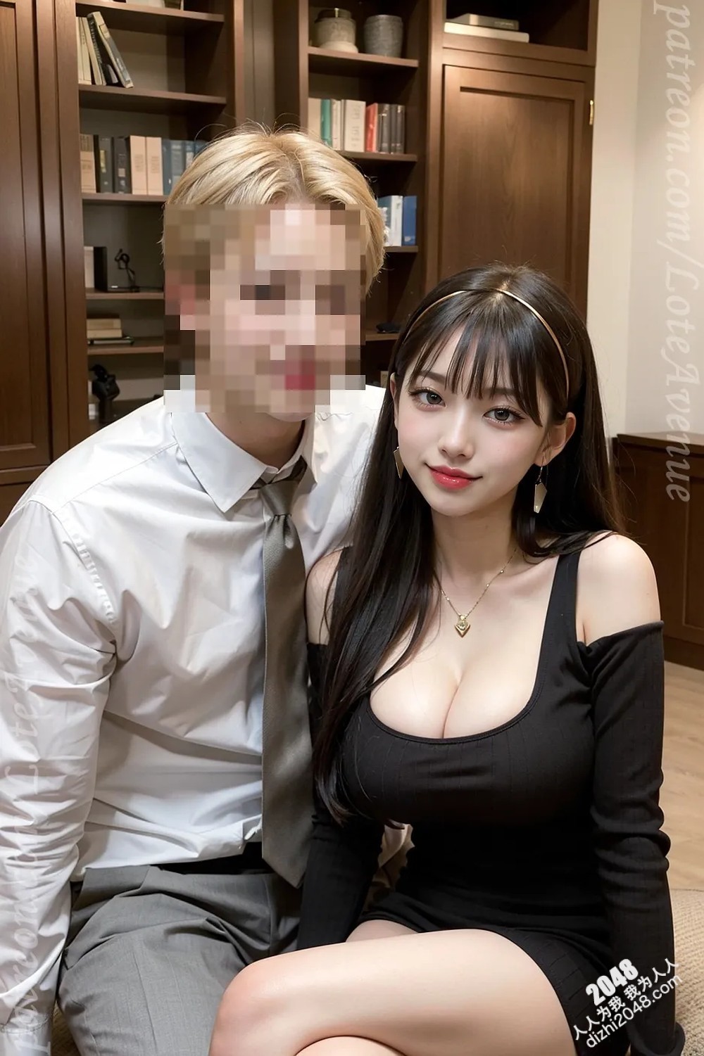 洛特大街的黑色女王：Rurina的致命诱惑，皮革短裙下的秘密，[高清图集](44)
