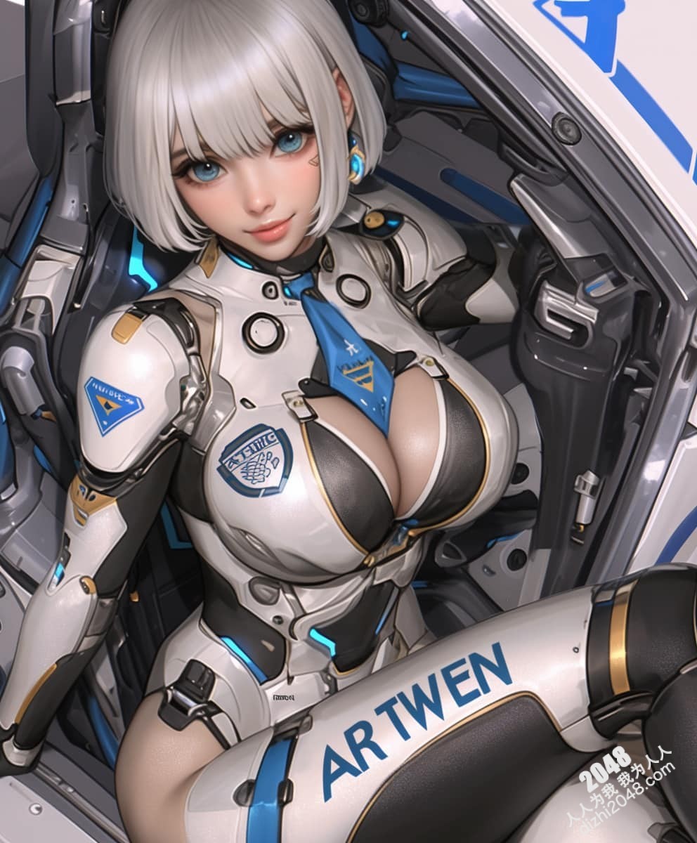 赛博朋克都市：性感女司机AR TWEN的致命诱惑