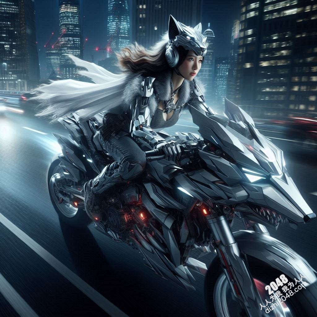 2048：都市魅影，狼女与噬月摩托的夜间狂飙