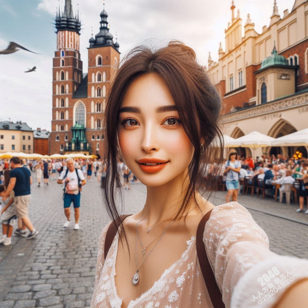 克拉科夫的秘密：少女的异国风情之旅，波兰古城邂逅绝色佳人，令人心动的旅程