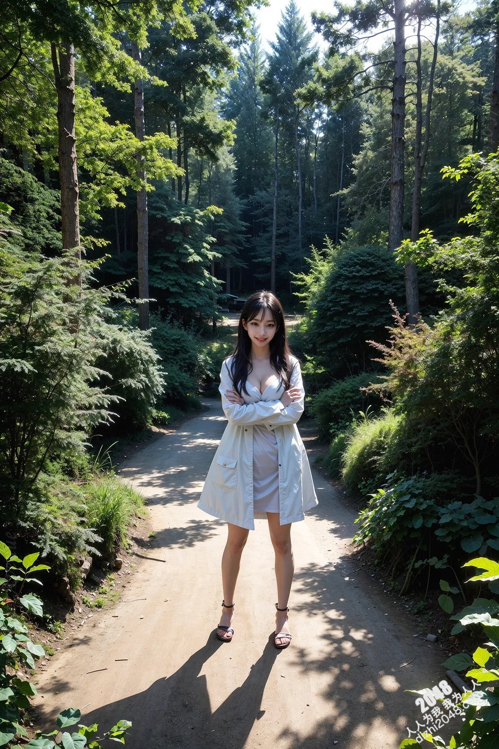 Rurina韩国动物园私密写真：阳光下的诱惑，森林深处的心跳