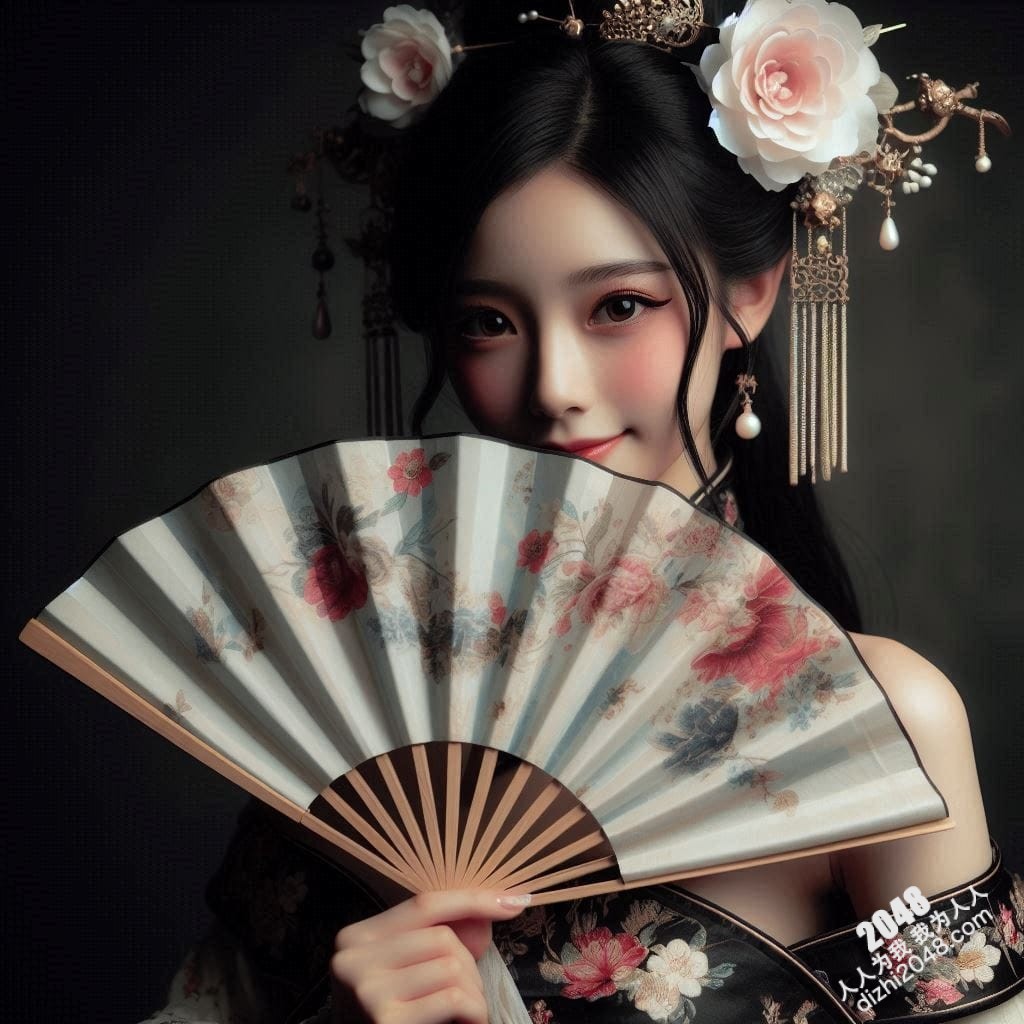 古典佳人：巧遇旗袍美女，她眼波流转，一颦一笑皆是风情