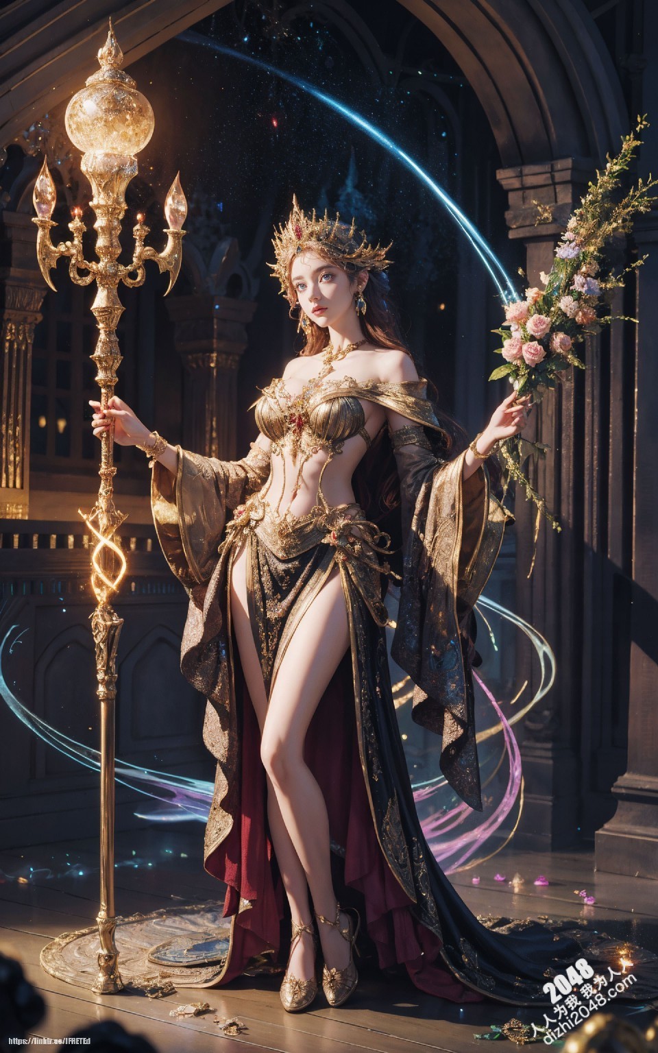 星光女王的魅惑：一场禁忌的盛宴