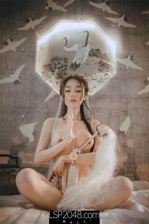 稀有贵圈极品cos推特女神钛合金titi 無生一炁 闲云野鹤脱俗凡物 曼妙胴体粉嫩乳粒 究极国潮风