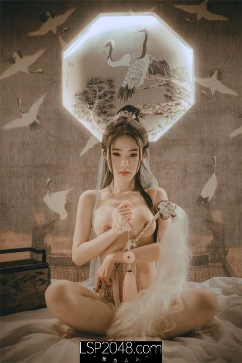 稀有贵圈极品cos推特女神钛合金titi 無生一炁 闲云野鹤脱俗凡物 曼妙胴体粉嫩乳粒 究极国潮风