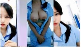 真實醫院爆乳護士~【溫柔小護士】顔值驚豔~病房 公廁露出，降薪後再創業，不得不說這個奶子真的不錯