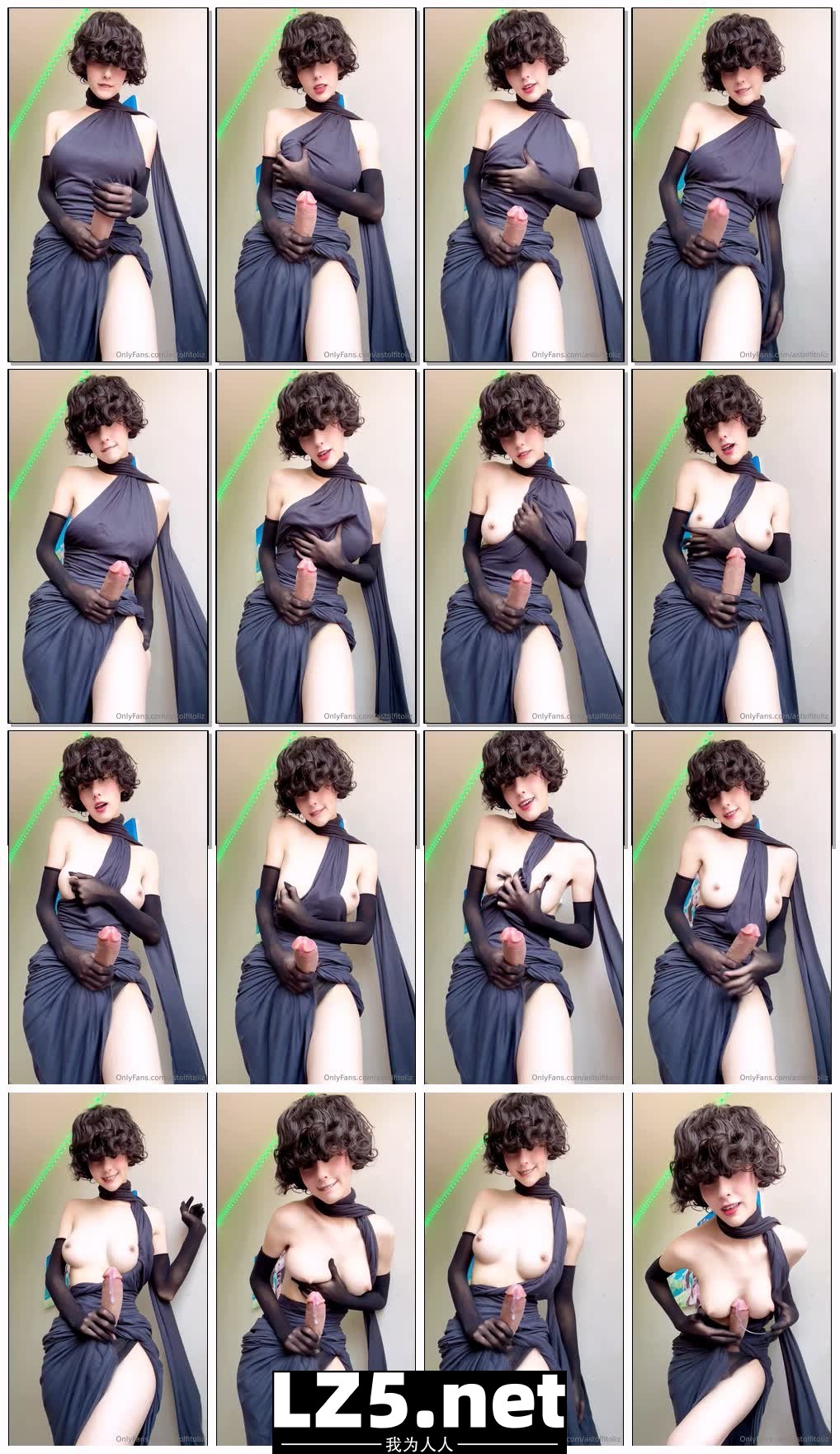 -OnlyFansastolfitoliz女性TG博主长相甜美五官精致却渴望拥有一根巨大肉棒精华合集三