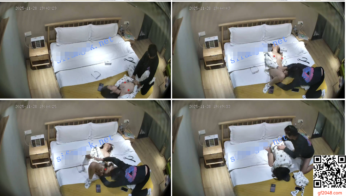 2025-11-28酒店偷拍 女友刚换上睡衣就被男友扑倒对着下体一顿抠